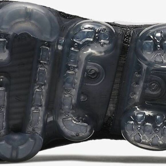 NIKE VaporMax 2 Black White Womens 8 US 942843-001 39 EUR RARE MODEL - Picture 6 of 8